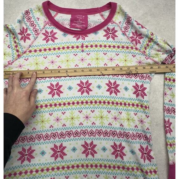 SONOMA FAIR ISLE Pajamas Womens 1X Long sleeve Round Neck Pjs Set Christmas - Picture 8 of 8